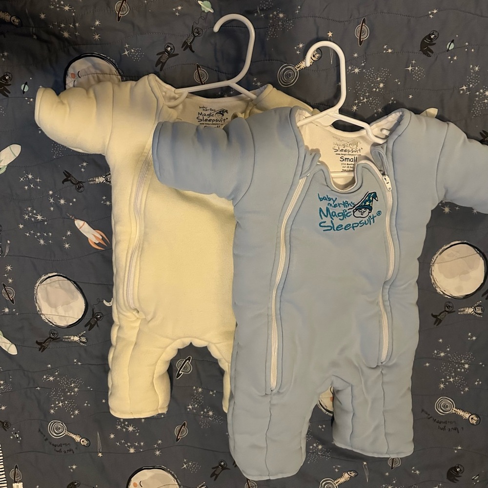 Baby Merlin Magic Sleepsuit bundle